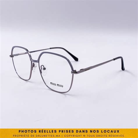 Optiques: Miu Miu 1748 C3 Gris/Silver. – Drlunettes